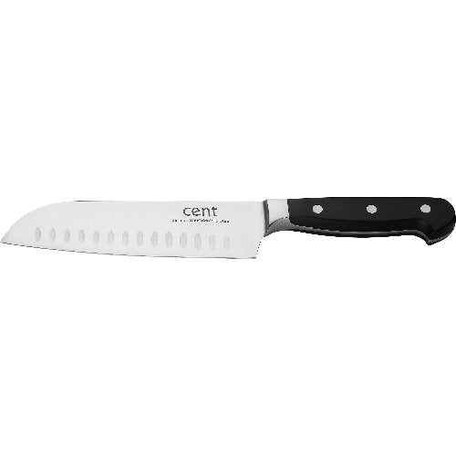 cent Santokumesser Kullenschliff 18 cm für professionelle Küchen