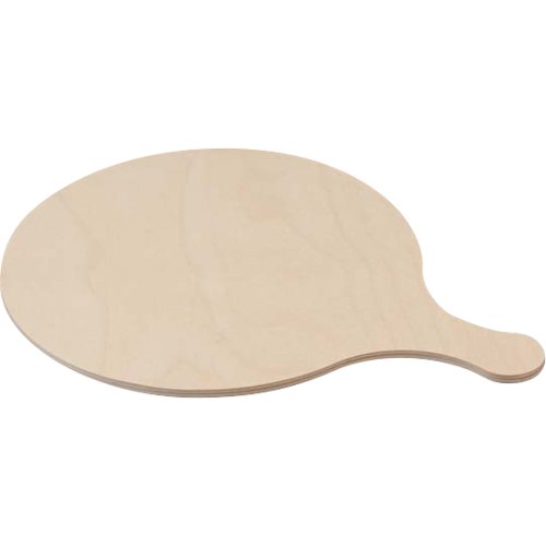 cent Pizzabrett rund Ø 32cm aus Birkenmultiplexholz für Gastronomie