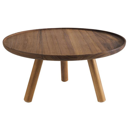APS Buffetständer -ACACIA- aus Akazienholz, Ø 30,5 cm, ideal für Buffets