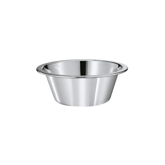 RÖSLE Schüssel konisch Ø 20 cm aus Edelstahl, ideal zum Rühren und Servieren in der Gastronomie.
