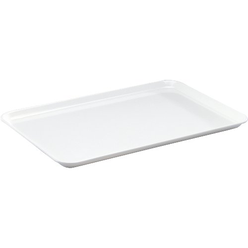 Waca Auslageplatte weiss 35x24 cm für die Präsentation von Speisen.