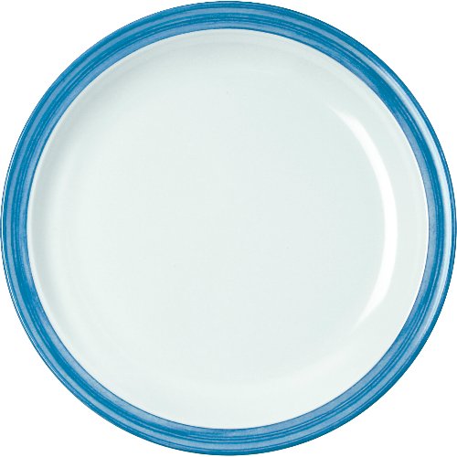 Waca Teller flach Colour Ø23,5cm Melamin blau für Gastronomie