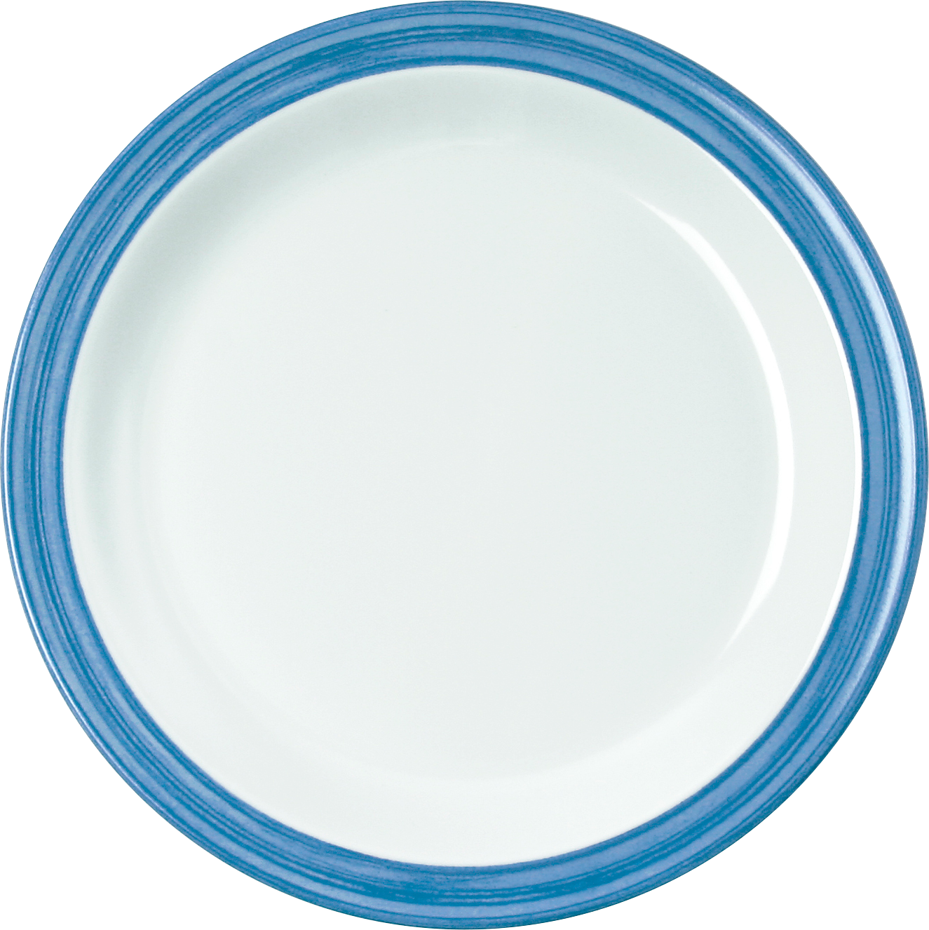Waca Teller flach Colour Ø19,5cm Melamin blau für Gastronomie