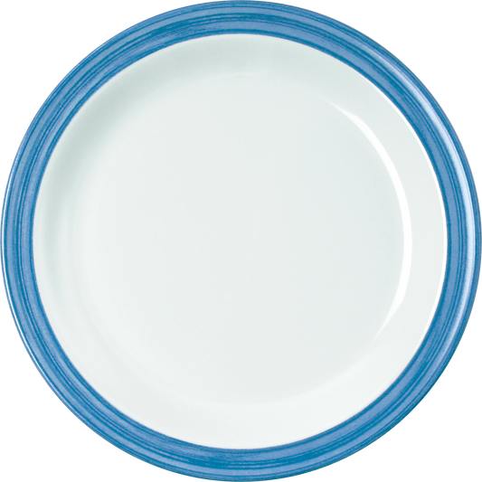 Waca Teller flach Colour Ø19,5cm Melamin blau für Gastronomie