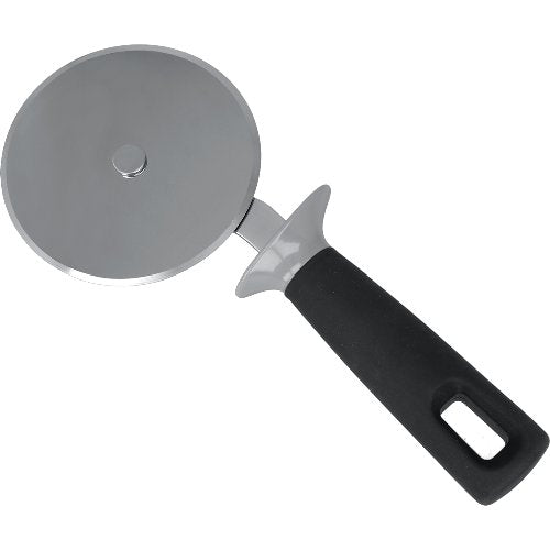 Metaltex Pizzaschneider aus Edelstahl mit ergonomischem Griff für präzise Pizzaschneidungen.