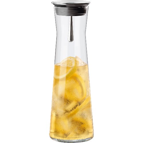 Bohemia Cristal Glaskaraffe Indis 1,1 L mit Metallspout für Buffet