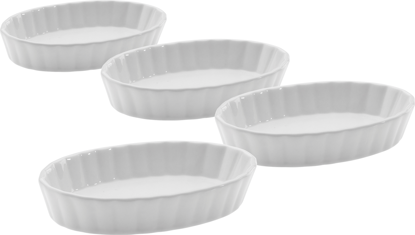 Westmark Schale oval aus Porzellan für Desserts