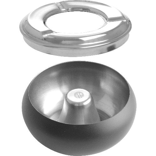 Hendi Aschenbecher schwarz Ø10,5cm für Gastronomie