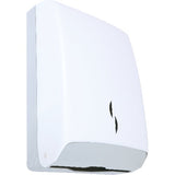 Franz Mensch Falthandtuchspender "Simply Eco" 400x280x140mm weiß ABS