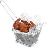 Hendi Servier-Frittierkorb "Snack-Holder" rechteckig 10,0x8,5 cm