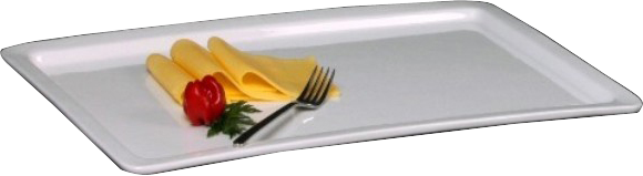 Holst GN Behälter aus Porzellan, 1/1, T: 20mm für Gastronomie und Catering