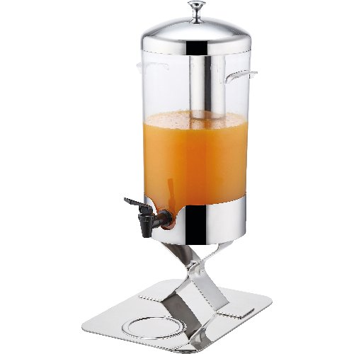 cent Saftdispenser 5 L Edelstahl für Gastronomie und gewerbliche Nutzung