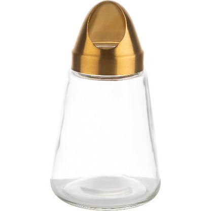 APS Snackspender aus Glas mit Edelstahl-Deckel für die Präsentation von Snacks.