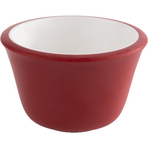 APS Petitschale aus Melamin, rot, Ø6cm, 57ml, stapelbar, für Gastronomie