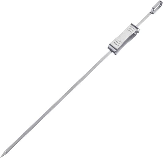 Westmark Grillspieß 42cm Edelstahl - ideal für das Grillen von Fleisch und Gemüse.