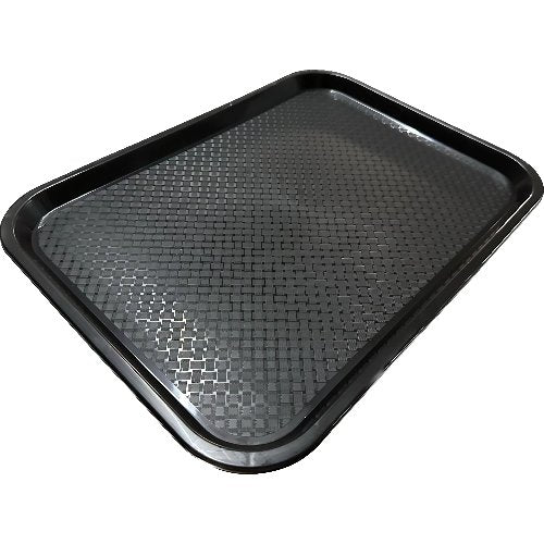 cent Tablett PP 34,1x26,2x1,9cm schwarz - Rutschhemmend und stapelbar