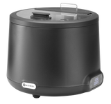 Hendi Suppenstation "UNIQ", 8L, Ø36,6 H:32,5cm, 230V 500 Watt schwarz