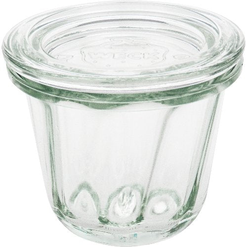 Weckglas Gugelhupfform 85ml mit Glasdeckel für die Gastronomie
