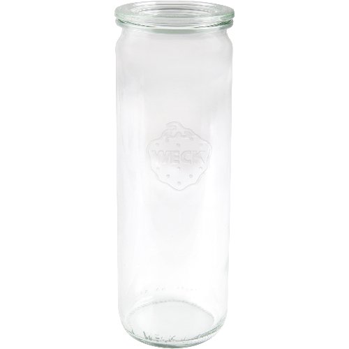 Weckglas Stangenform 600ml zur hygienischen Lagerung von Lebensmitteln.