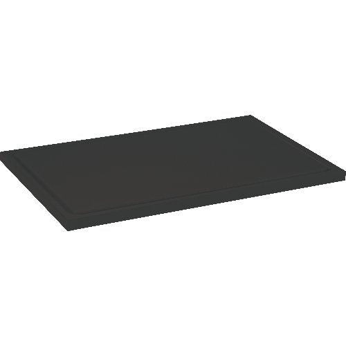 cent Schneidbrett mit Saftrille aus Polyethylen für professionelle Küchen