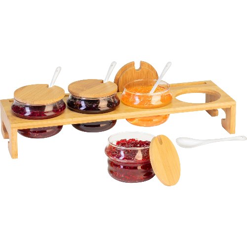 Westmark Marmeladenbar-Set 13tlg. mit Gläsern und Löffeln für Gastronomie