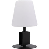 Michelle LED Tischleuchte "Michelle" 15,5x15,5x27,5cm schwarz