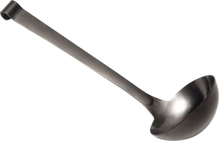 Comas Schöpflöffel Black 26,5cm für das Servieren von Speisen