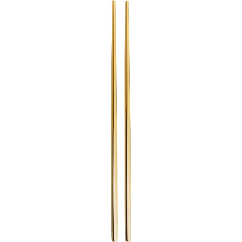 Comas Essstäbchen Kyoto aus Edelstahl mit PVD-Beschichtung in Gold
