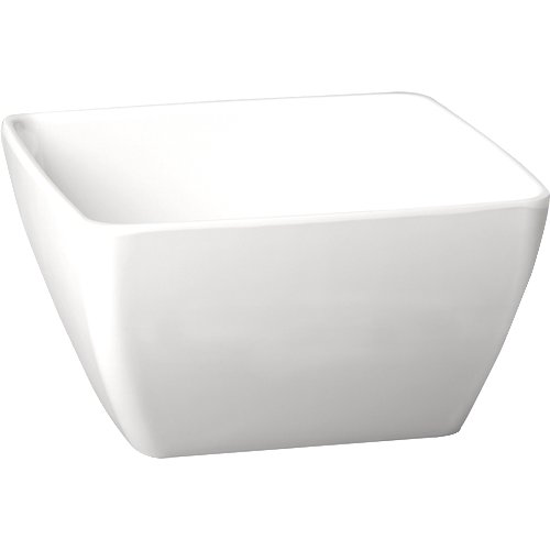 APS Friendly Square Schale, weiß, 9 x 9 cm, für Gastronomie und Catering
