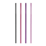 Kögler Trinkhalme, Mehrweg Kunststoff  Jumbo farbig gem. "Wild Berry" 20cm Ø0,73cm 150er Pack