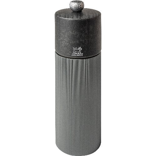 Peugeot Mühle LINE 18cm Pfeffermühle aus Buchenholz und Aluminium für Gastronomie