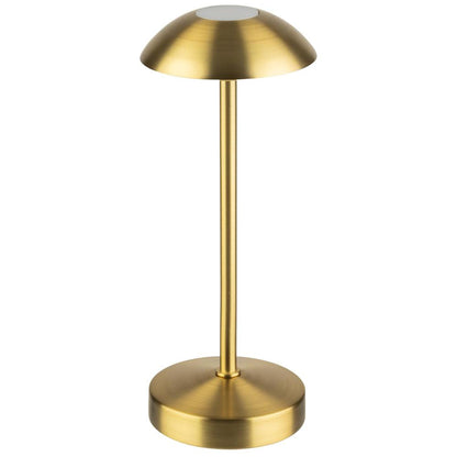 APS Tischleuchte -ALVA- in Gold, ideal für Gastronomie und Events.