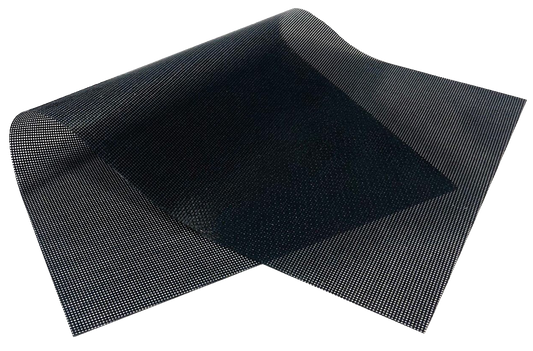 Comas Silikonmatte GN 1/1 schwarz - Anti-Rutsch-Einlage für Tabletts