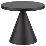 APS Tischleuchte -CONE MINI- , Ø 13 cm, H: 11,5 cm , Metall, Farbe: schwarz