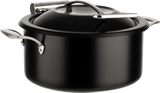 APS Chafing Dish, 4-tlg. Ø30,5cm, Edelstahl, schwarz, Induktionsgeeignet