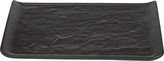 fivestars Schieferlook Platte 26,2x15cm schwarz für Gastronomie