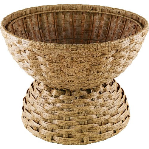 cent Korb Auslage Ø43cm H:32cm, beige, Polyrattan - ideal für die Präsentation von Lebensmitteln