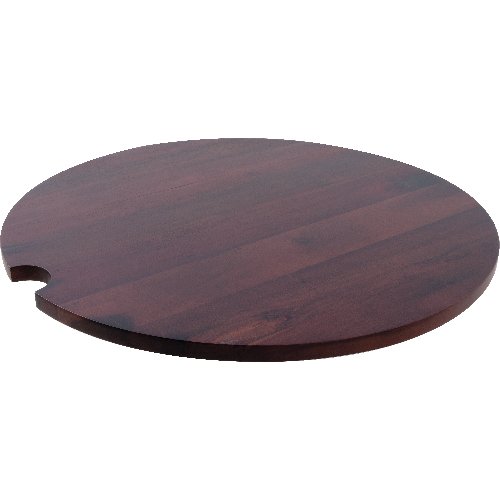 Sambonet Deckel Buffetsystem RADICI Akazienholz braun Ø 40cm, Höhe 1,5cm