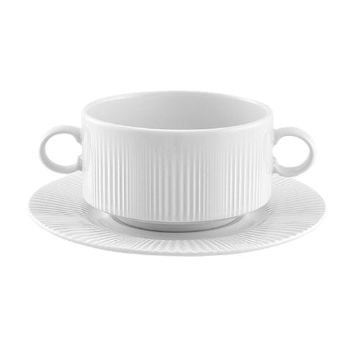 Vista Alegre Verve Suppentasse 300ml, weiß für Suppen und Brühen