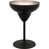 fivestars "Rooftop" Cocktailglas 300ml, schwarz, Edelstahl, VPE 2