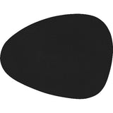 Togo Platzset "Togo"  organisch 43x32cm schwarz Lederoptik VPE 4