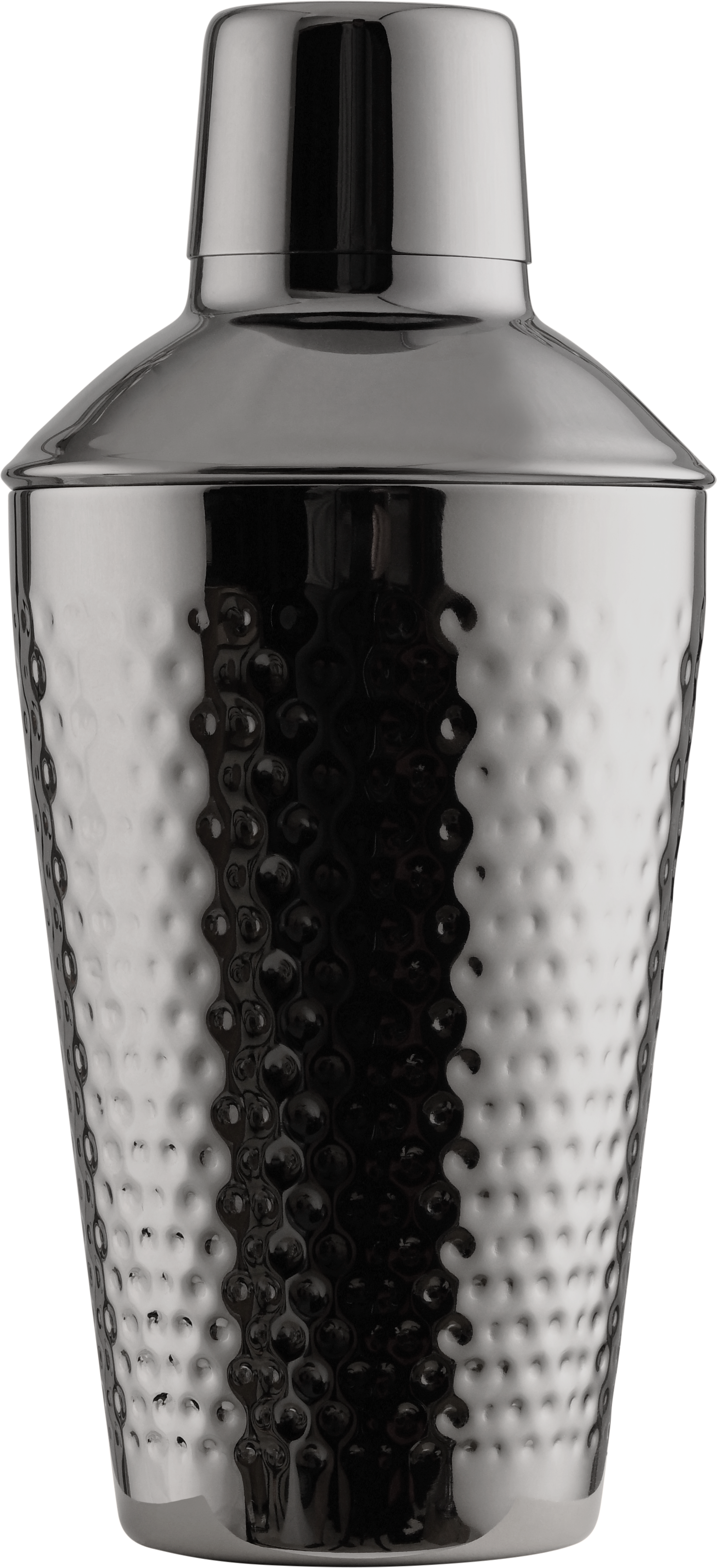 cent Cocktailshaker aus Edelstahl für die Zubereitung von Cocktails in Bars und Restaurants.