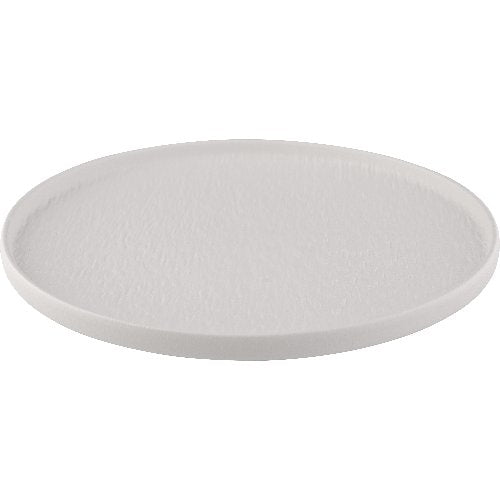 fivestars Lavanit weiß flacher Teller Ø25,5cm für Gastronomie