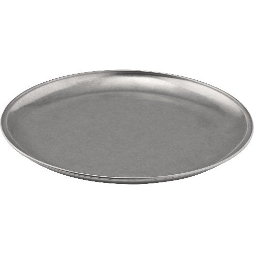 fivestars Yoko flacher Teller Ø26cm aus Edelstahl für Gastronomie