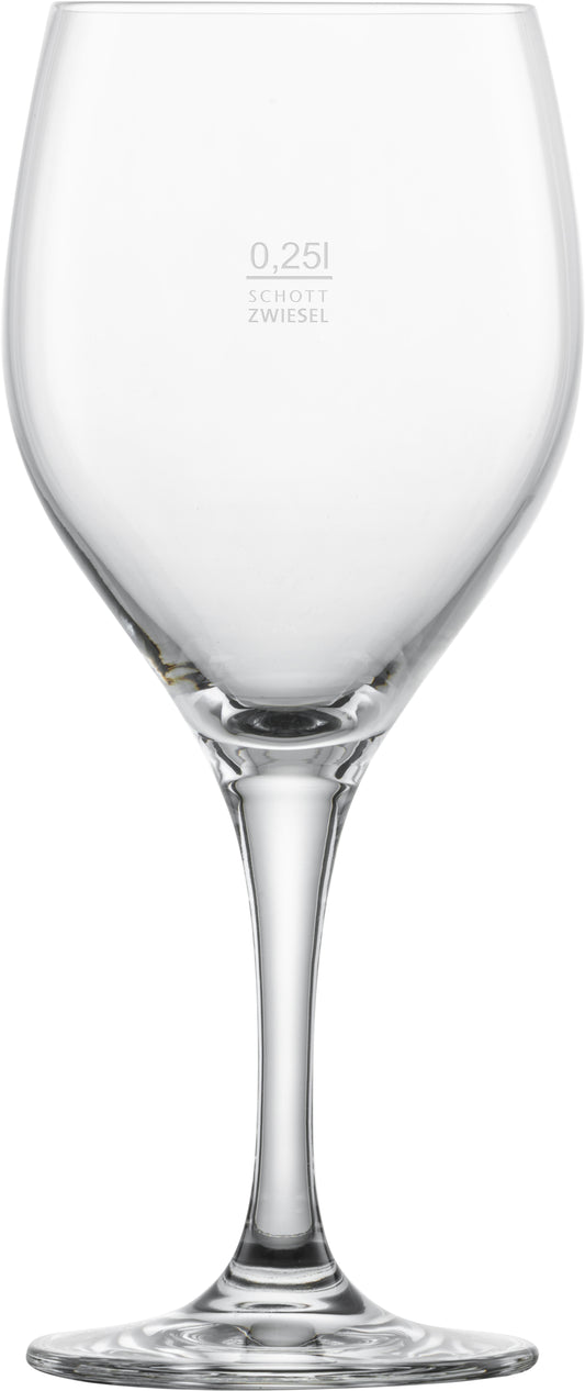 Schott Zwiesel Wasserkelch Mondial 1, 0,25 L für Rotwein und Wasser