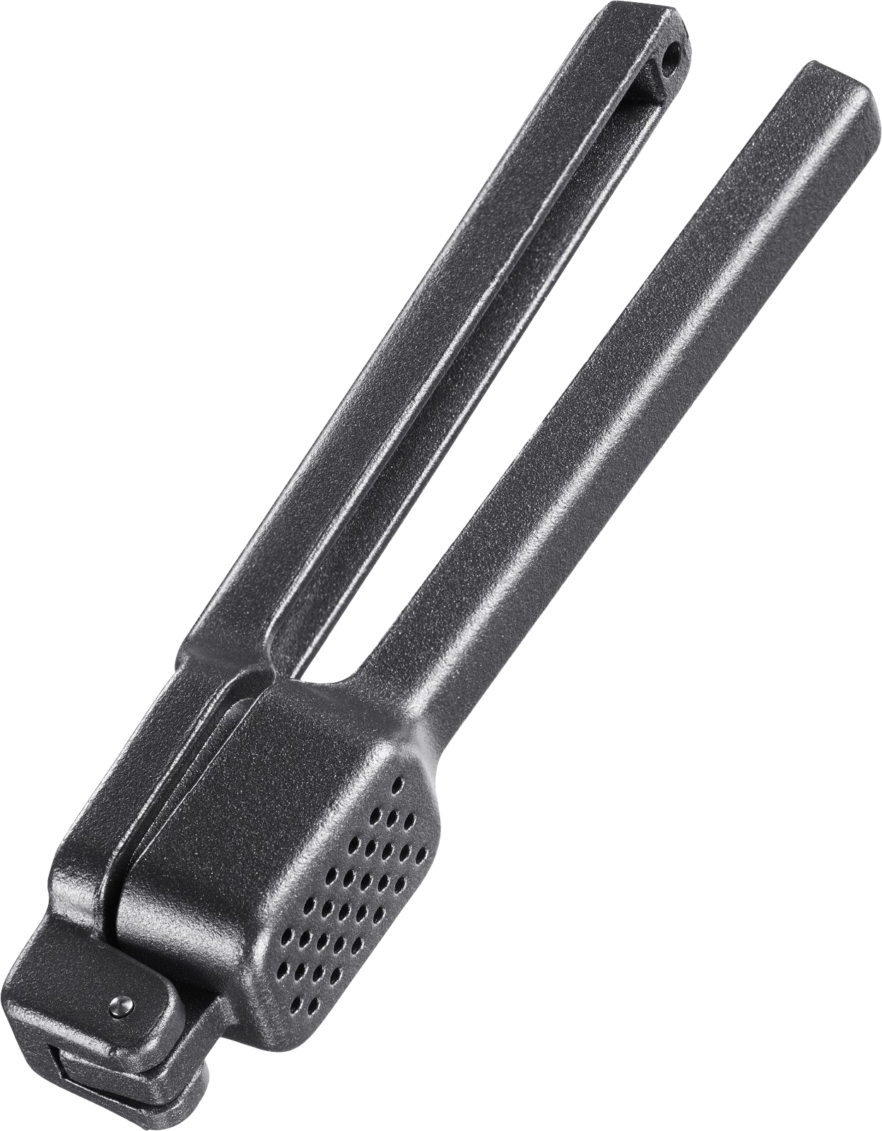 Westmark Knoblauchpresse Biopress Black Edition - Aluminium, ideal für die Zubereitung von Knoblauch.