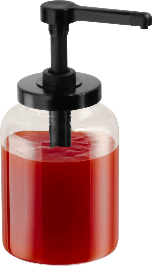 APS Dosierspender DISPENSA aus Glas für Marmelade und Saucen