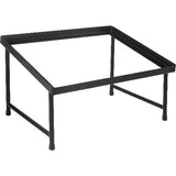 Lacor Buffetständer schräg Buffetsystem "Nord" schwarz  GN 1/2
