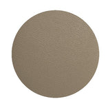 ziczac Glasuntersetzer "Togo" rund Ø 10cm Lederoptik 4er Pack taupe
