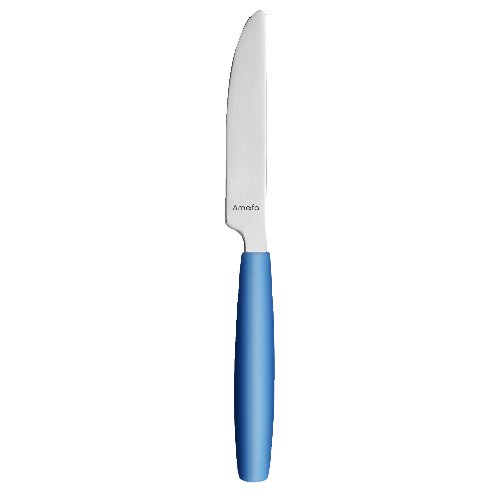 Amefa Dessertmesser Colour in blau, ideal für den Einsatz in Kindergärten und Altenheimen